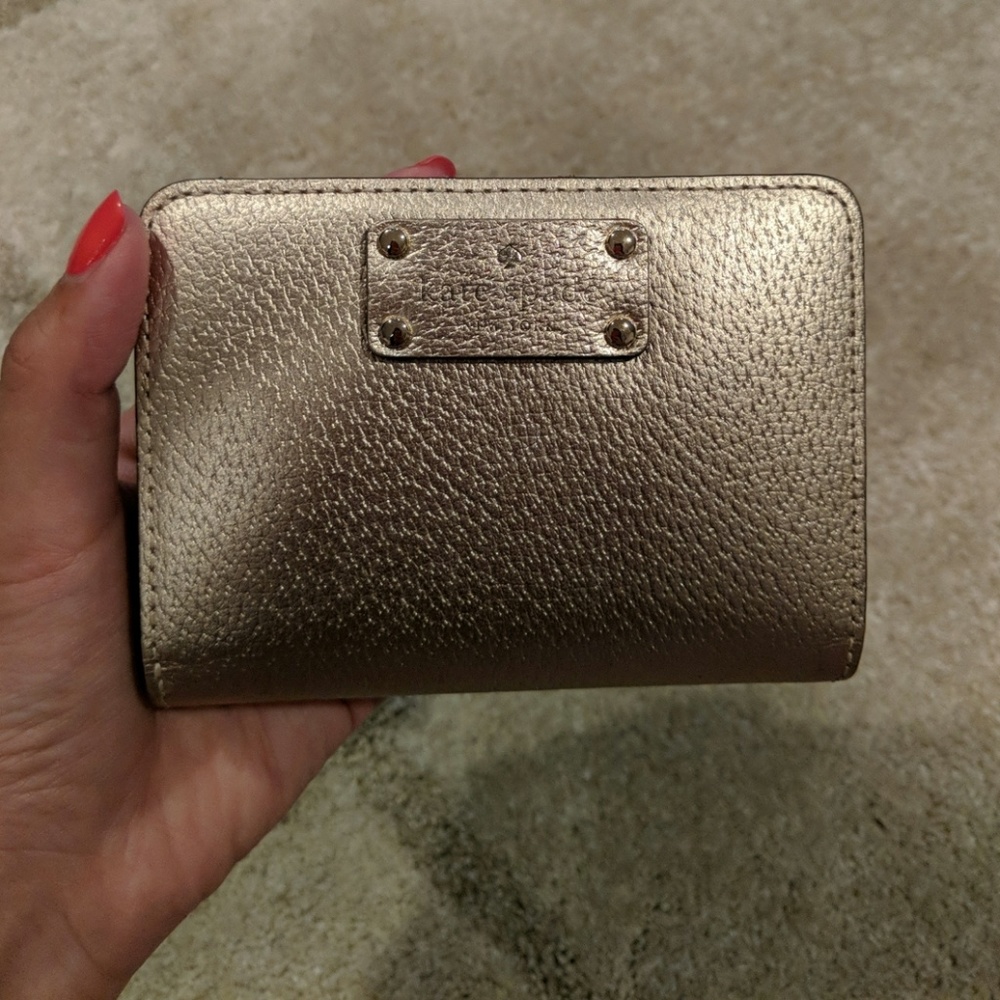Kate Spade Rose Gold Wallet